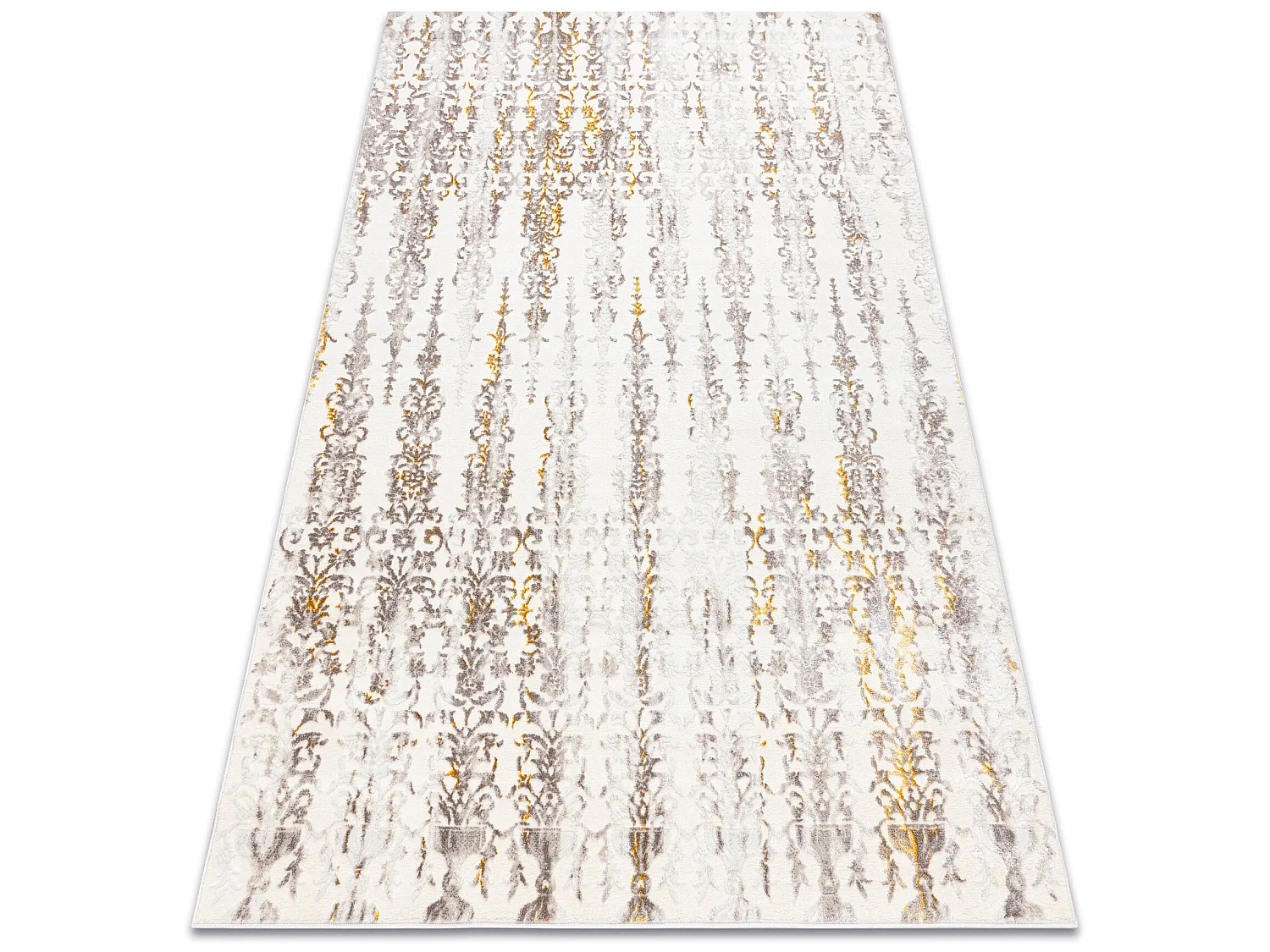 Tapijt CORE 241A Ornament Vintage - structureel, twee lagen vlies, bei 160x220 cm