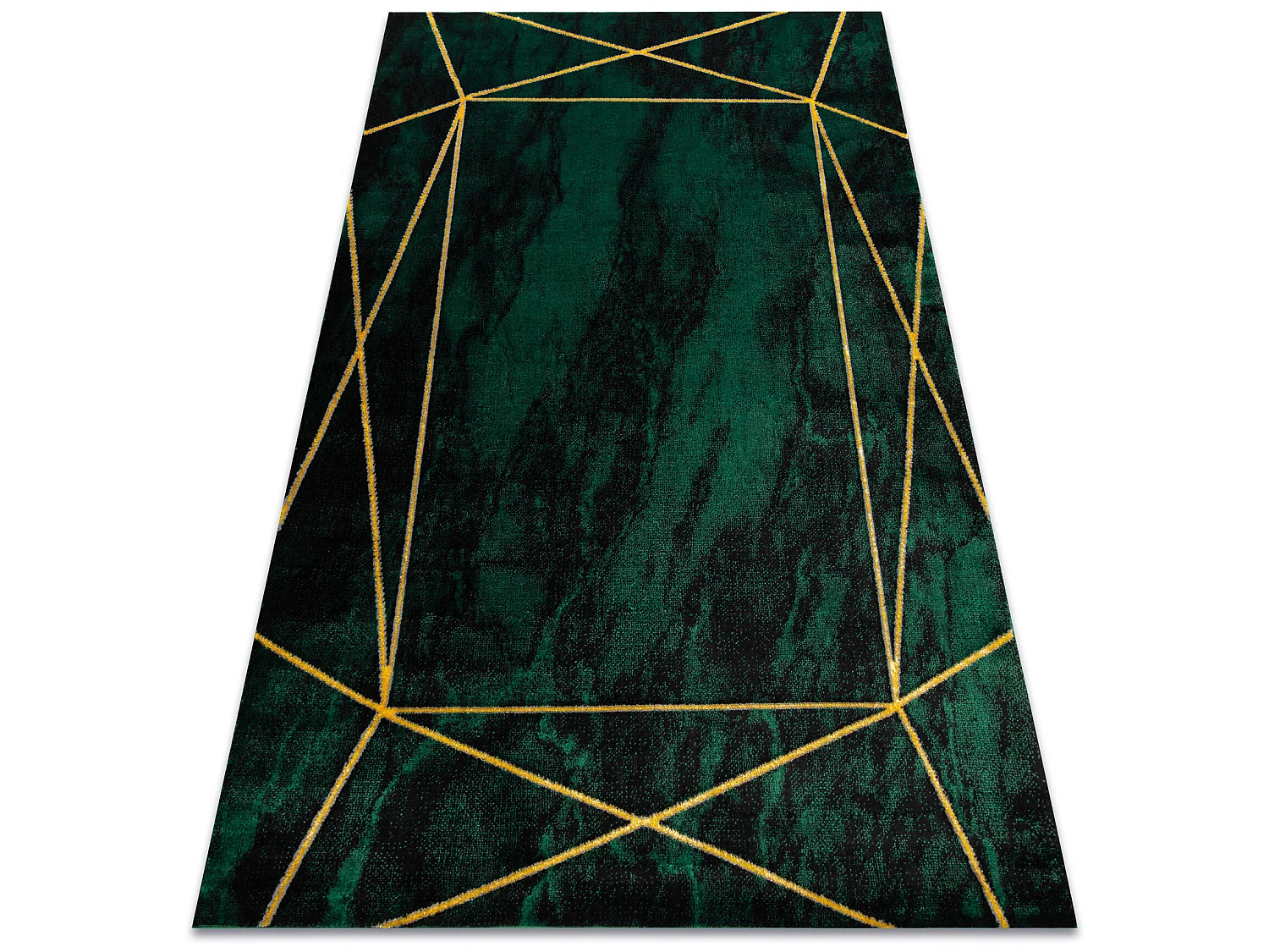 Tapis EMERALD exclusif 1022 glamour, élégant géométrique, marbre b 180x270 cm