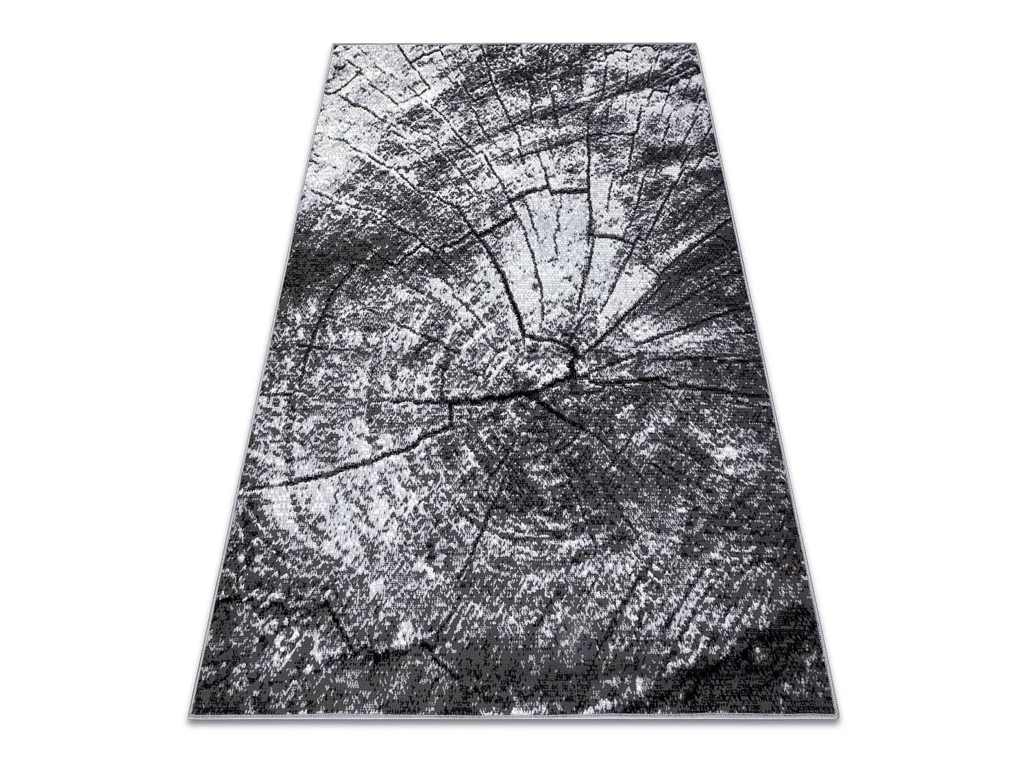 Teppich BCF Morad PIEŃ Baum Holz - grau  200x300 cm