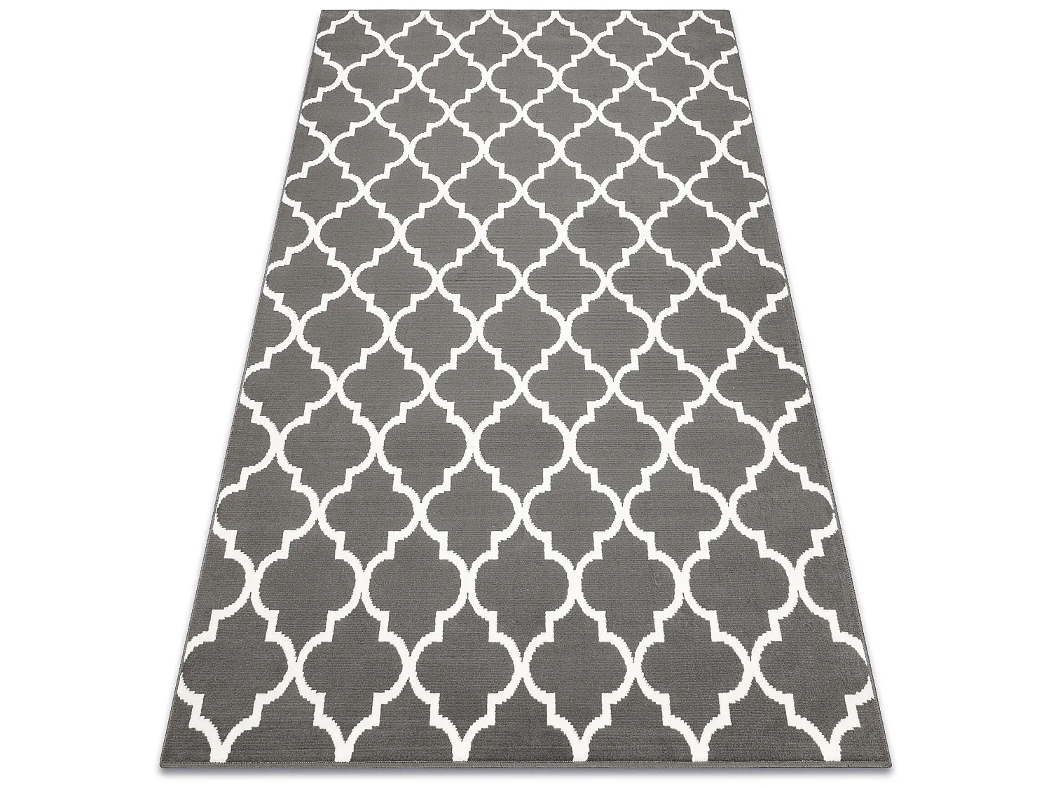 BCF Tapis Morad TRELIS Treillis marocain - anthracite, gris 200x300 cm