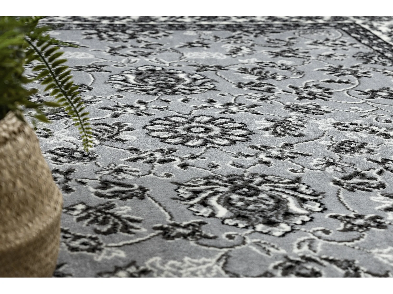 BCF Tapis Morad KLASYK classique - gris 300x400 cm