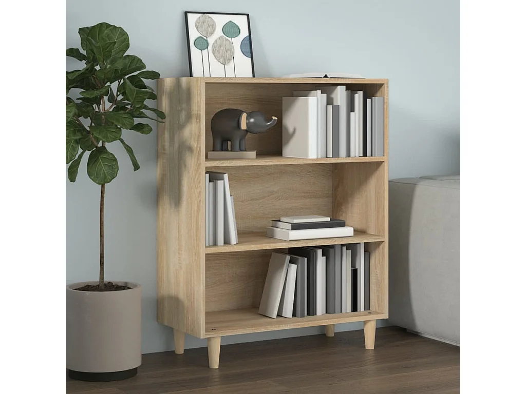 Sideboard Anrichte Sonoma-Eiche 69,5x32,5x90 cm Holzwerkstoff -RM47471