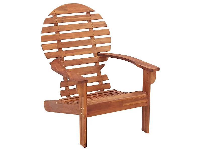 Silla Adirondack madera maciza de acacia ES35525