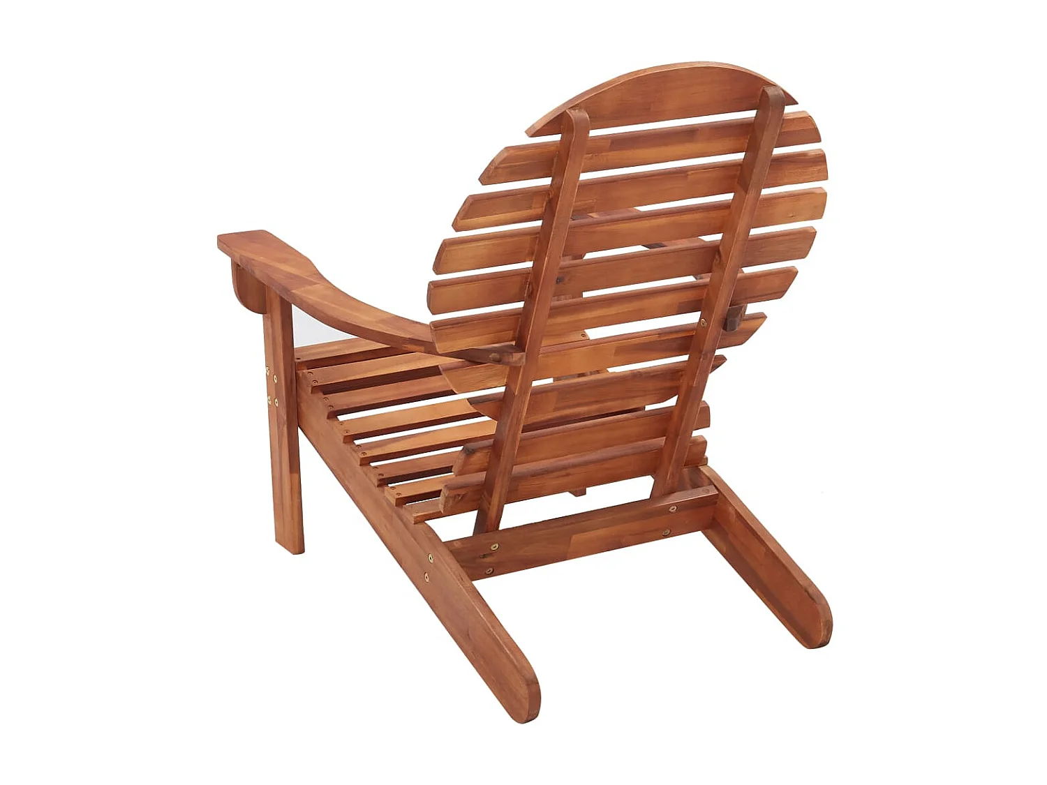 Chaise Adirondack Bois d'acacia massif SEF80026