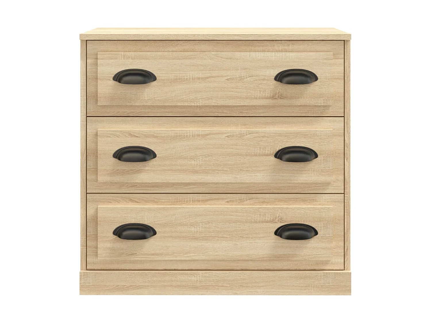 Sideboards im 2er-Set Lowboards Sonoma-Eiche Holzwerkstoff -RM95141