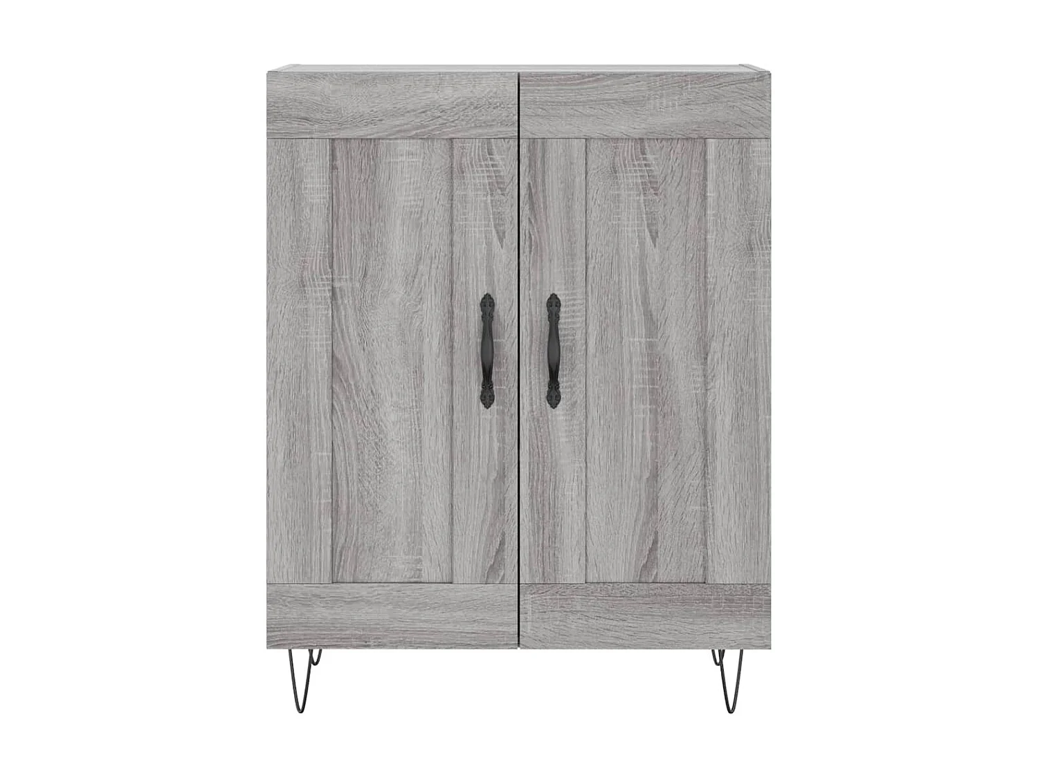 Sideboard Grau Sonoma - Lowboard 69,5x34x90 cm Holzwerkstoff -RM18832