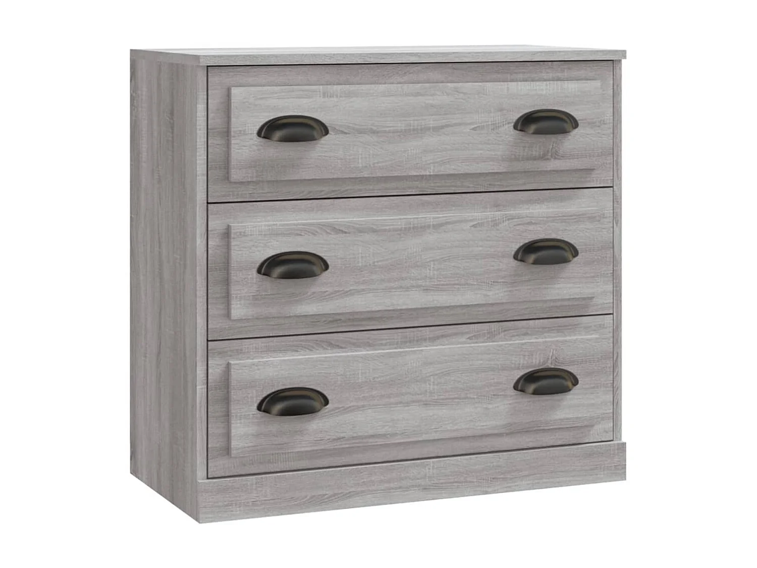 Sideboard Lowboard - Grau Sonoma 70x35,5x67,5 cm Holzwerkstoff -RM14498