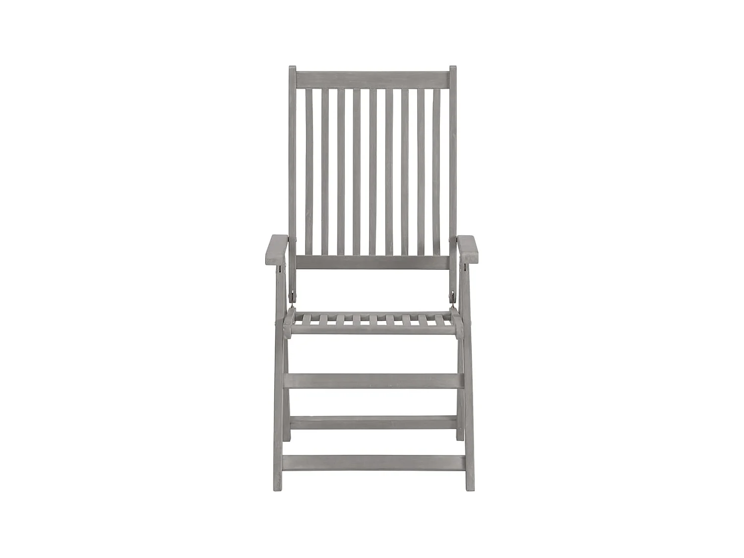 Chaises inclinables de jardin 2 pcs avec coussins Bois d'acacia SEF97306