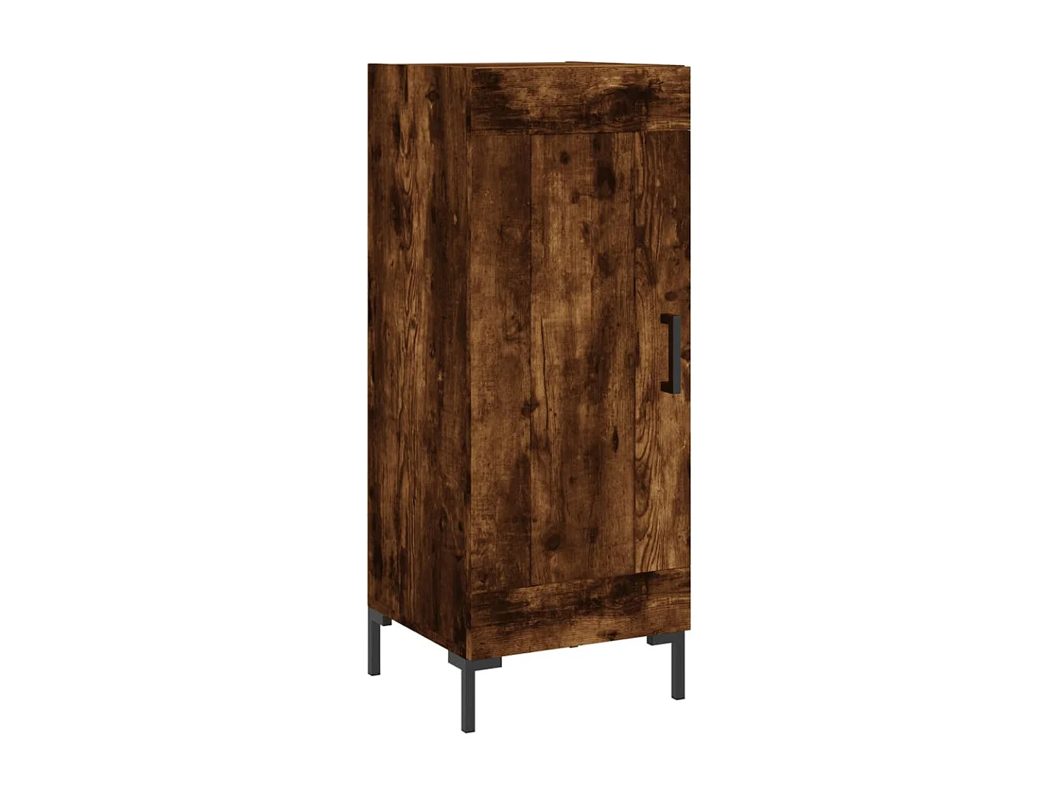 Sideboard Anrichte Räuchereiche 34,5x34x90 cm Holzwerkstoff -RM11113