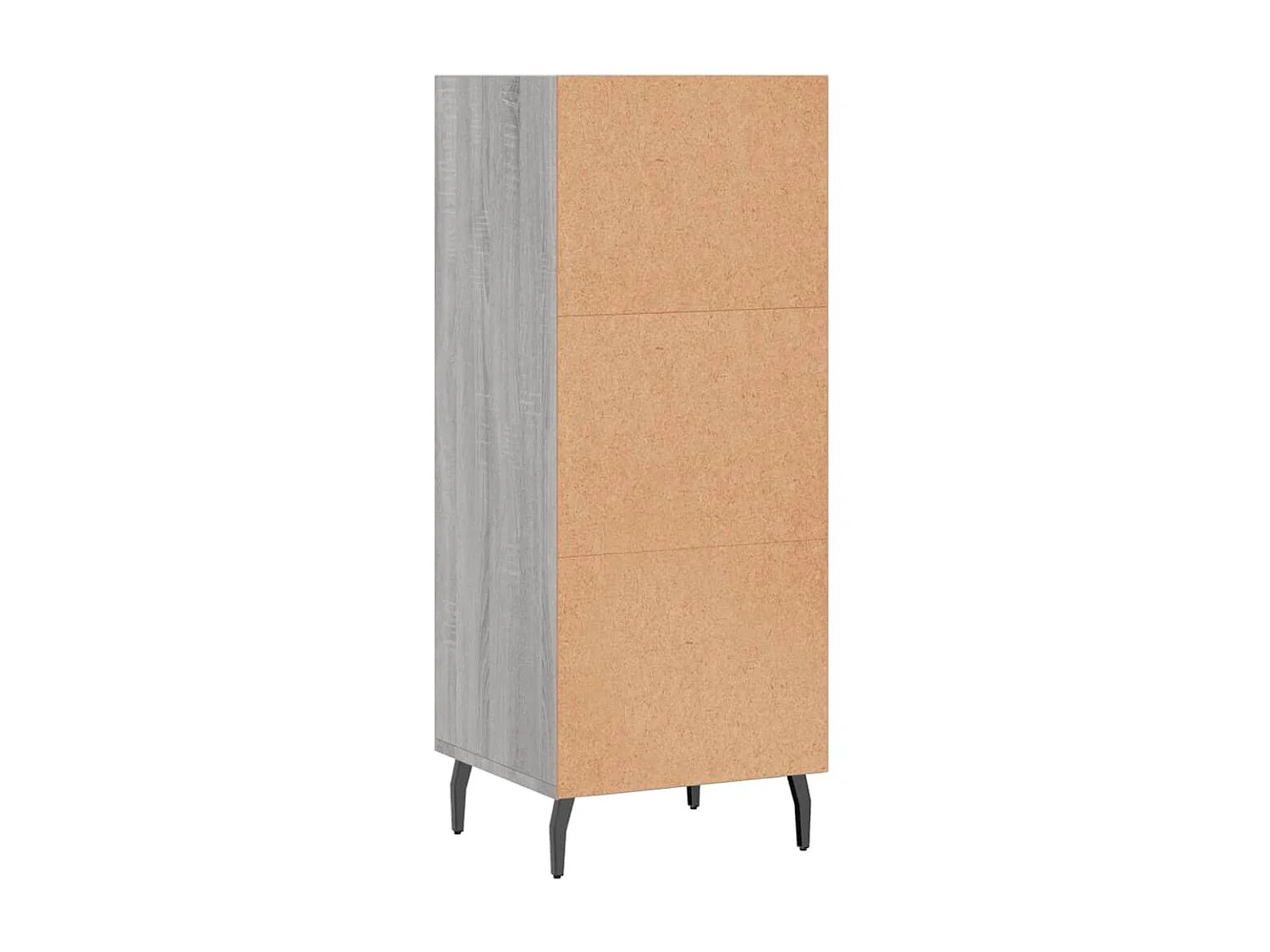 Sideboard Grau Sonoma - Lowboard 34,5x32,5x90 cm Holzwerkstoff -RM56342