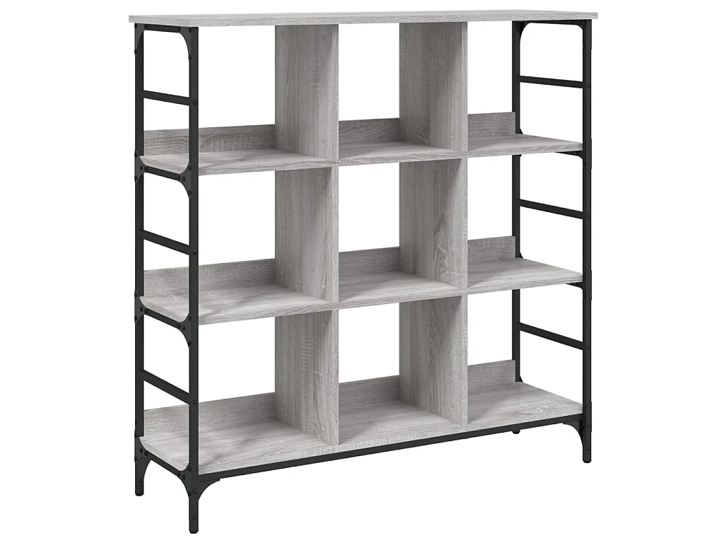 Sideboard Grau Sonoma - Lowboard 102x32x103,5 cm Holzwerkstoff -RM91024