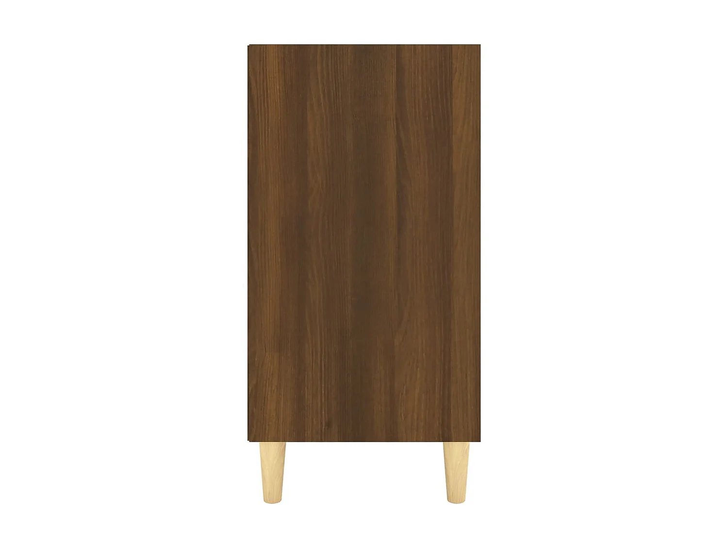 Sideboard Lowboard - Braun Eichen-Optik 103,5x35x70 cm Holzwerkstoff -RM23496