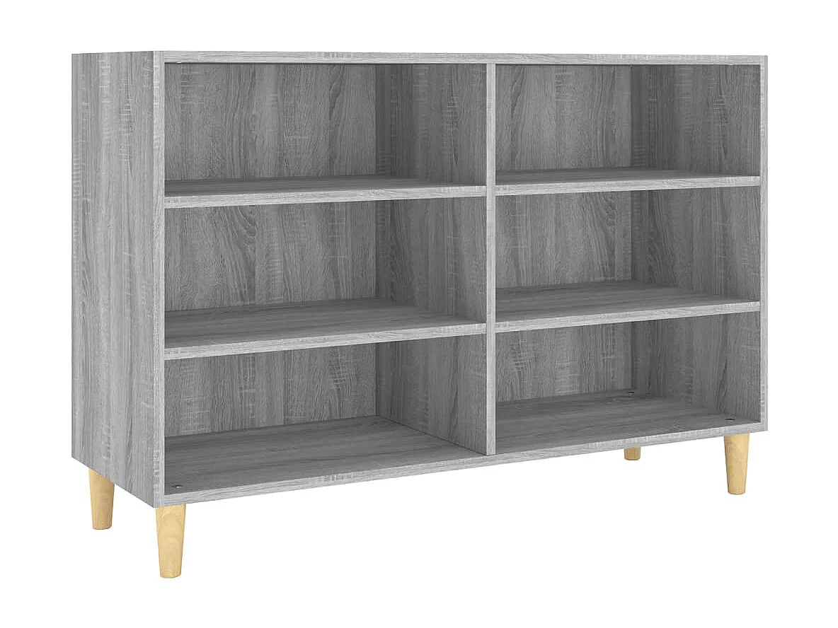 Sideboard Grau Sonoma - Lowboard 103,5x35x70 cm Holzwerkstoff -RM33835
