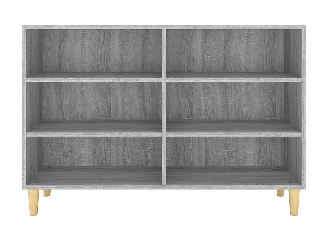 Sideboard Grau Sonoma - Lowboard 103,5x35x70 cm Holzwerkstoff -RM33835