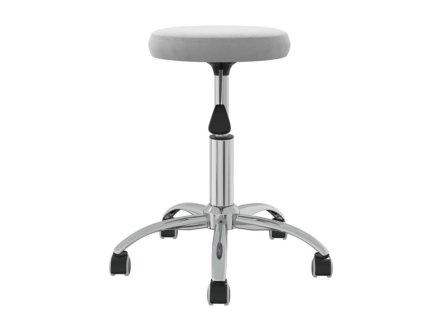 Tabouret de massage Velours Gris clair SEF64023