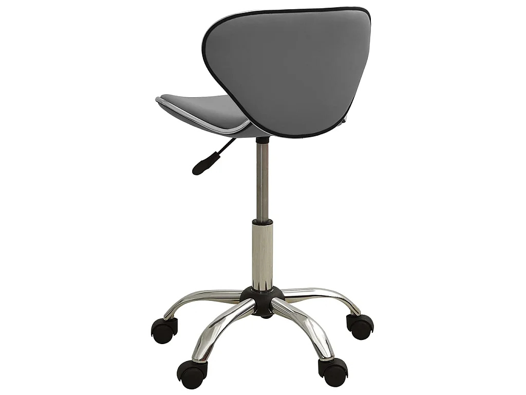 Tabouret de bureau Gris Similicuir SEF40068