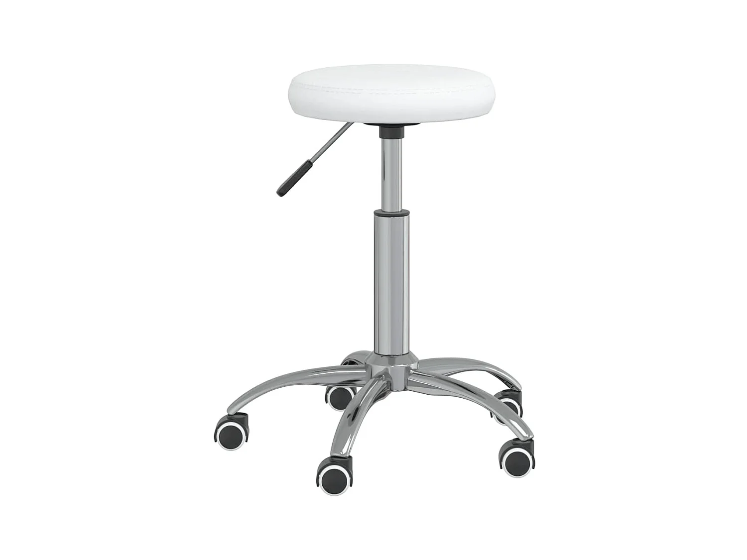 Banco de massagens couro artificial branco PT496204