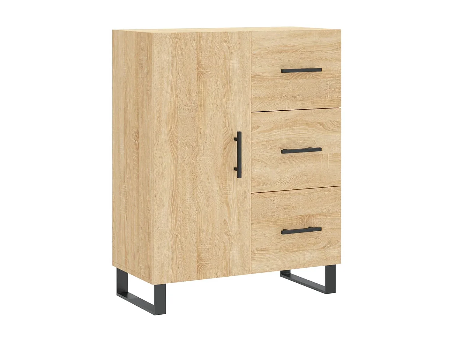 Sideboard Anrichte Sonoma-Eiche 69,5x34x90 cm Holzwerkstoff -RM91447