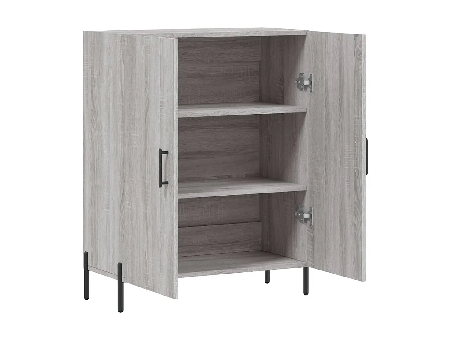 Sideboard Grau Sonoma - Lowboard 69,5x34x90 cm Holzwerkstoff -RM41494