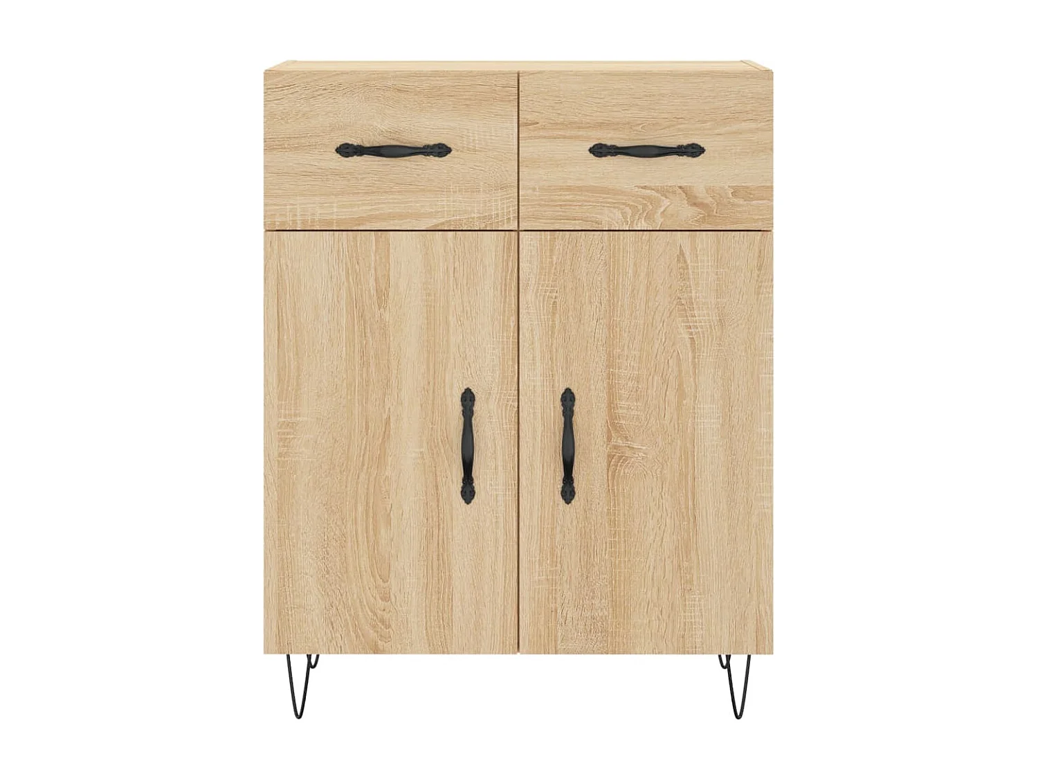 Sideboard Anrichte Sonoma-Eiche 69,5x34x90 cm Holzwerkstoff -RM80748