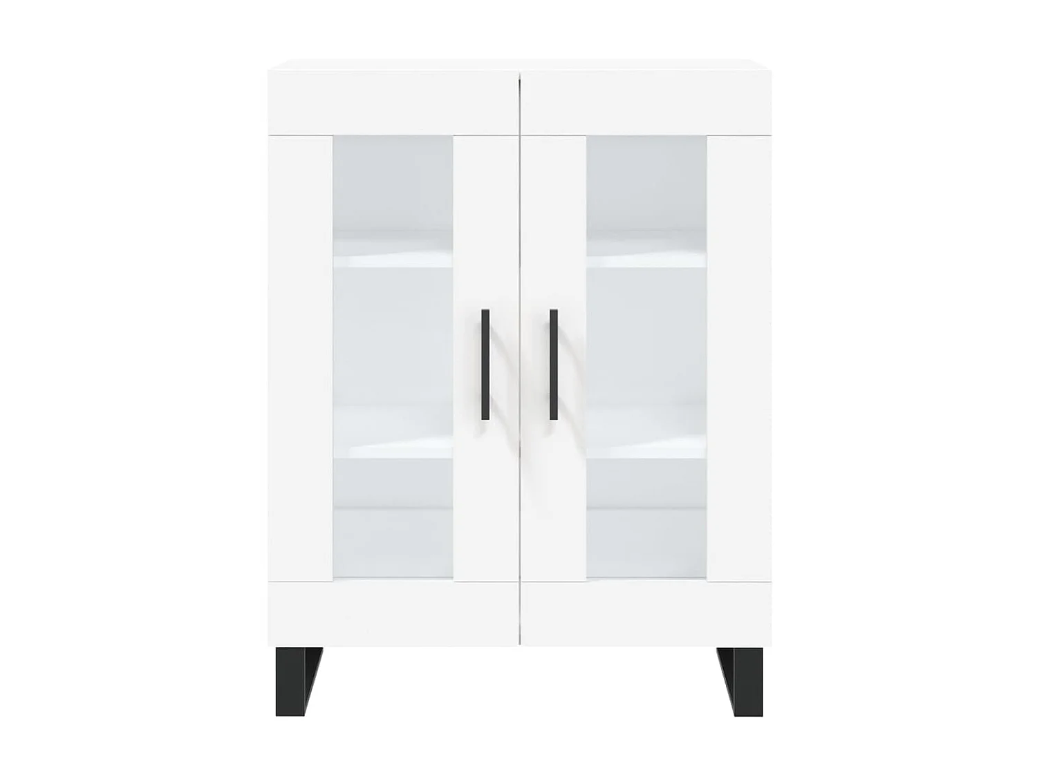 Sideboard Weiß Anrichte 69,5x34x90 cm Holzwerkstoff -RM71021