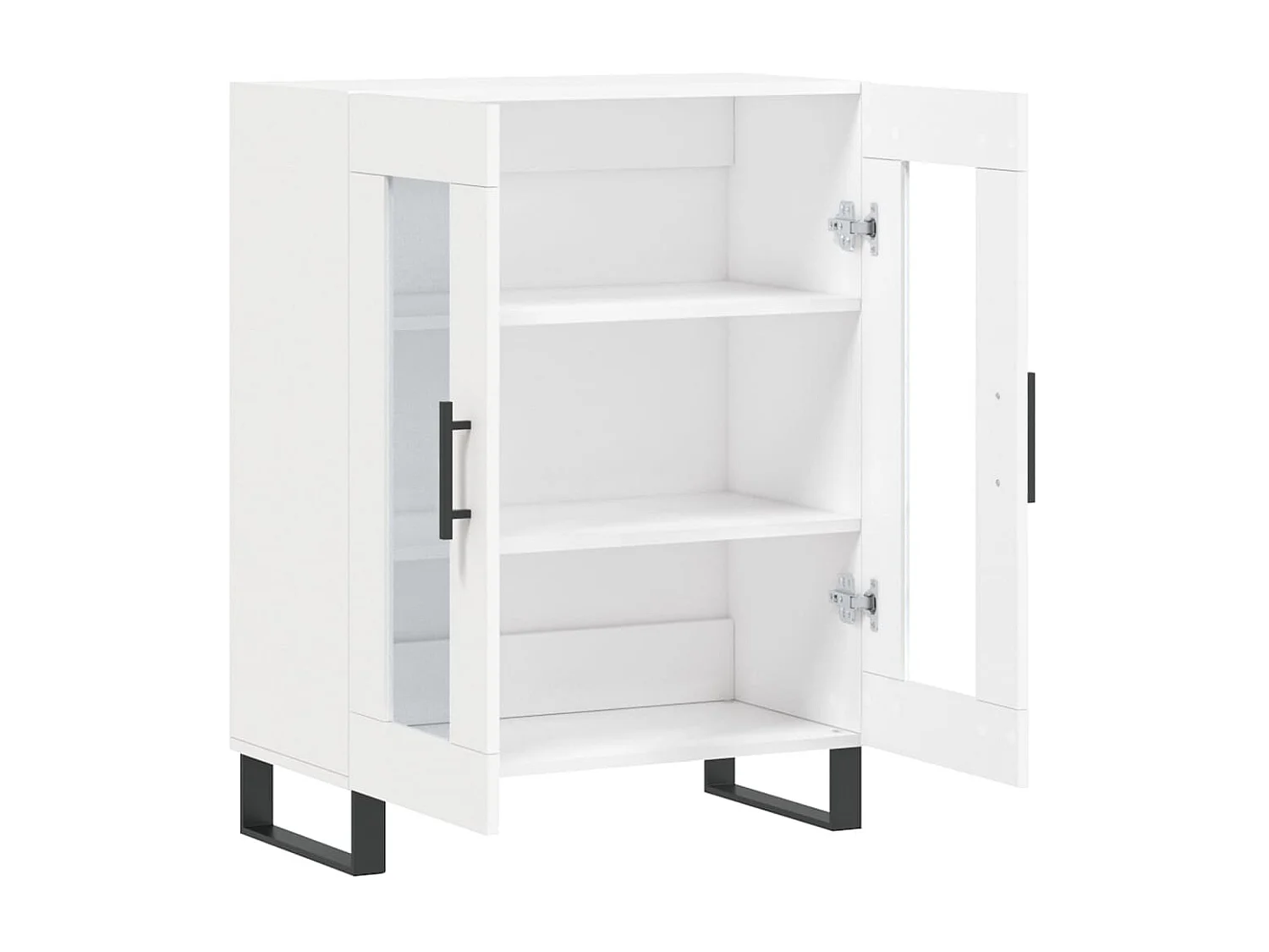 Sideboard Weiß Anrichte 69,5x34x90 cm Holzwerkstoff -RM71021