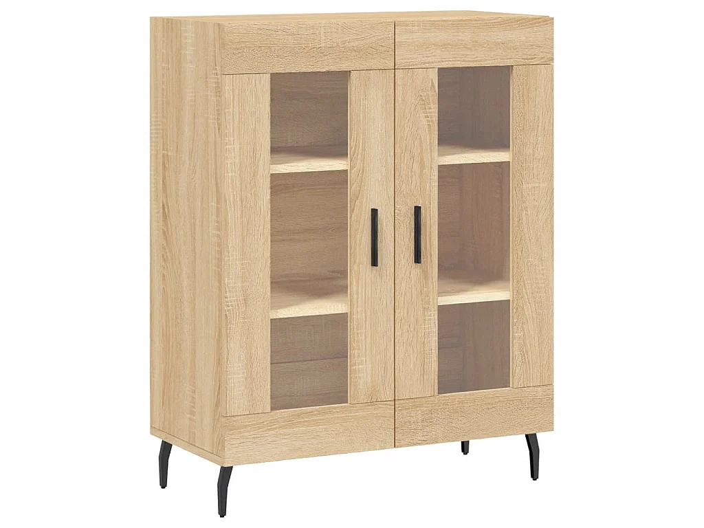Sideboard Anrichte Sonoma-Eiche 69,5x34x90 cm Holzwerkstoff -RM13392