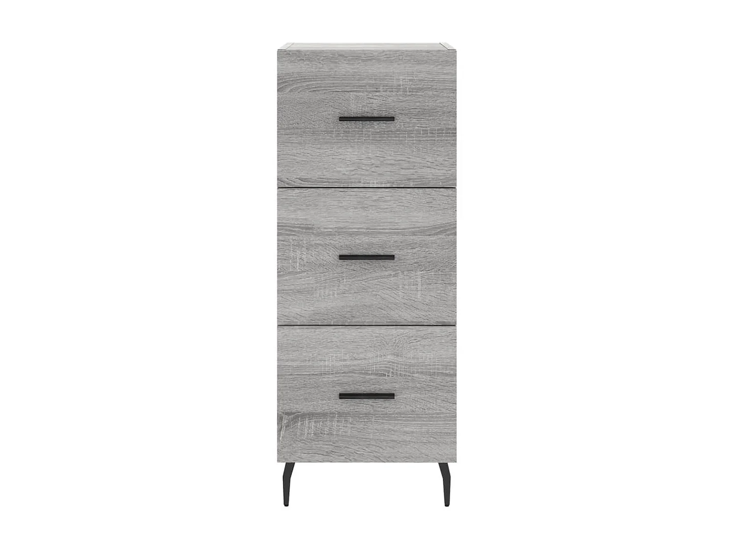 Sideboard Grau Sonoma - Lowboard 34,5x34x90 cm Holzwerkstoff -RM20089