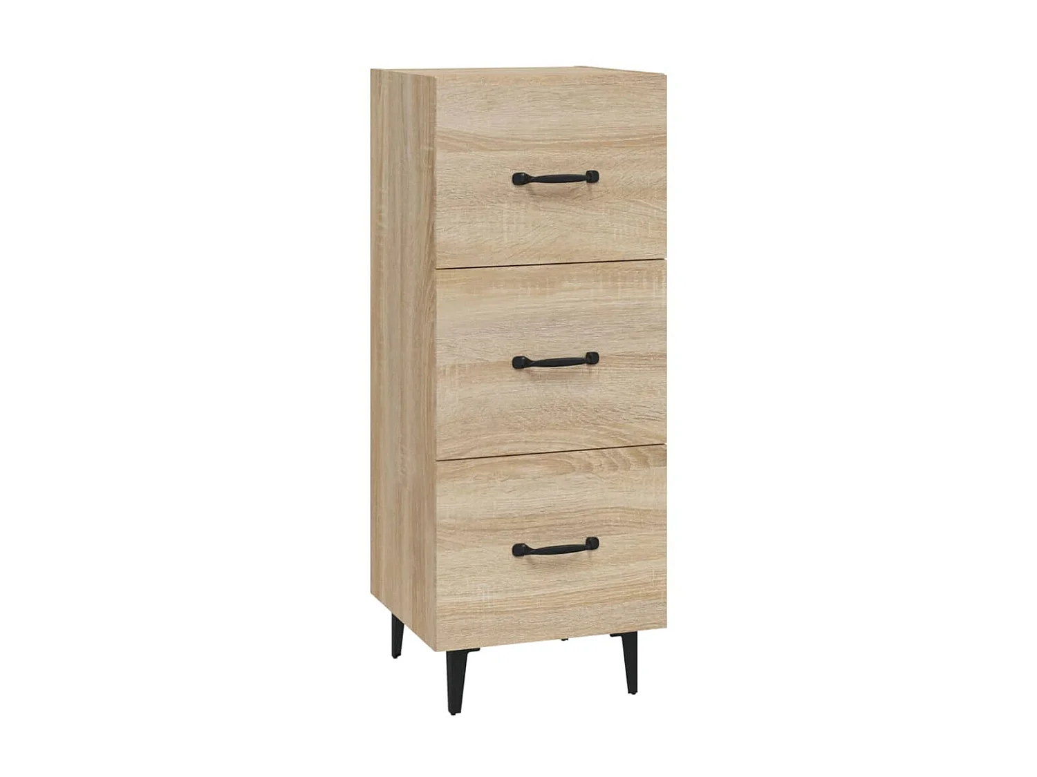 Sideboard Anrichte Sonoma-Eiche 34,5x34x90 cm Holzwerkstoff -RM82821