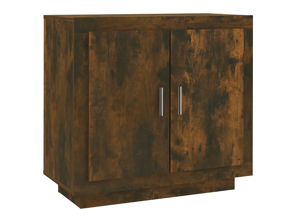 Sideboard Anrichte Räuchereiche 80x40x75 cm Holzwerkstoff -RM62992