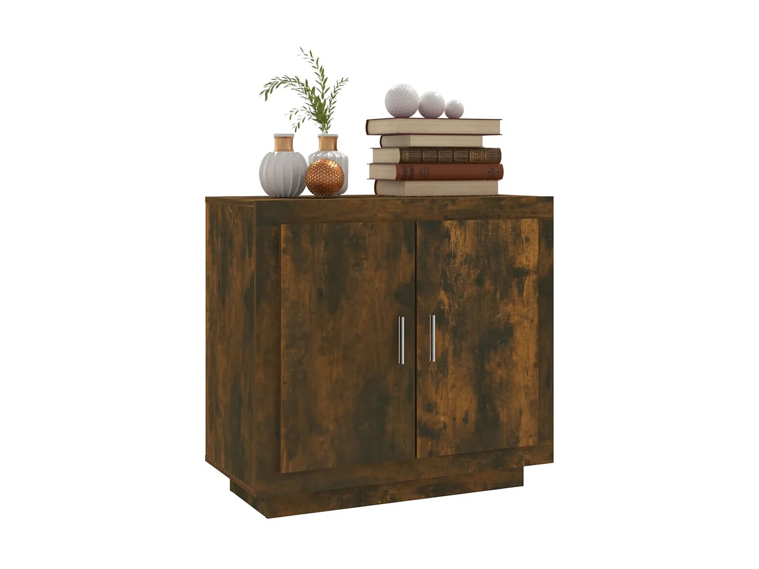 Sideboard Anrichte Räuchereiche 80x40x75 cm Holzwerkstoff -RM62992