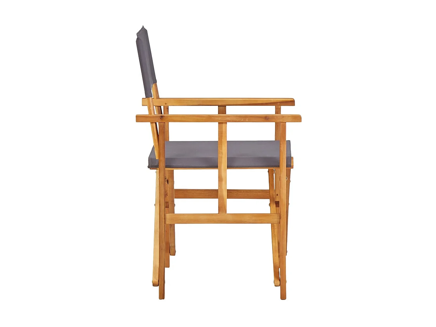 Chaises de metteur en scène 2 pcs Bois massif d'acacia SEF88888