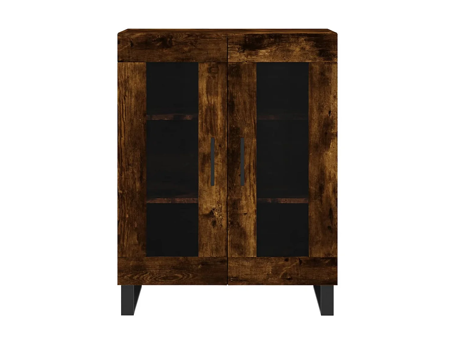 Sideboard Anrichte Räuchereiche 69,5x34x90 cm Holzwerkstoff -RM18813