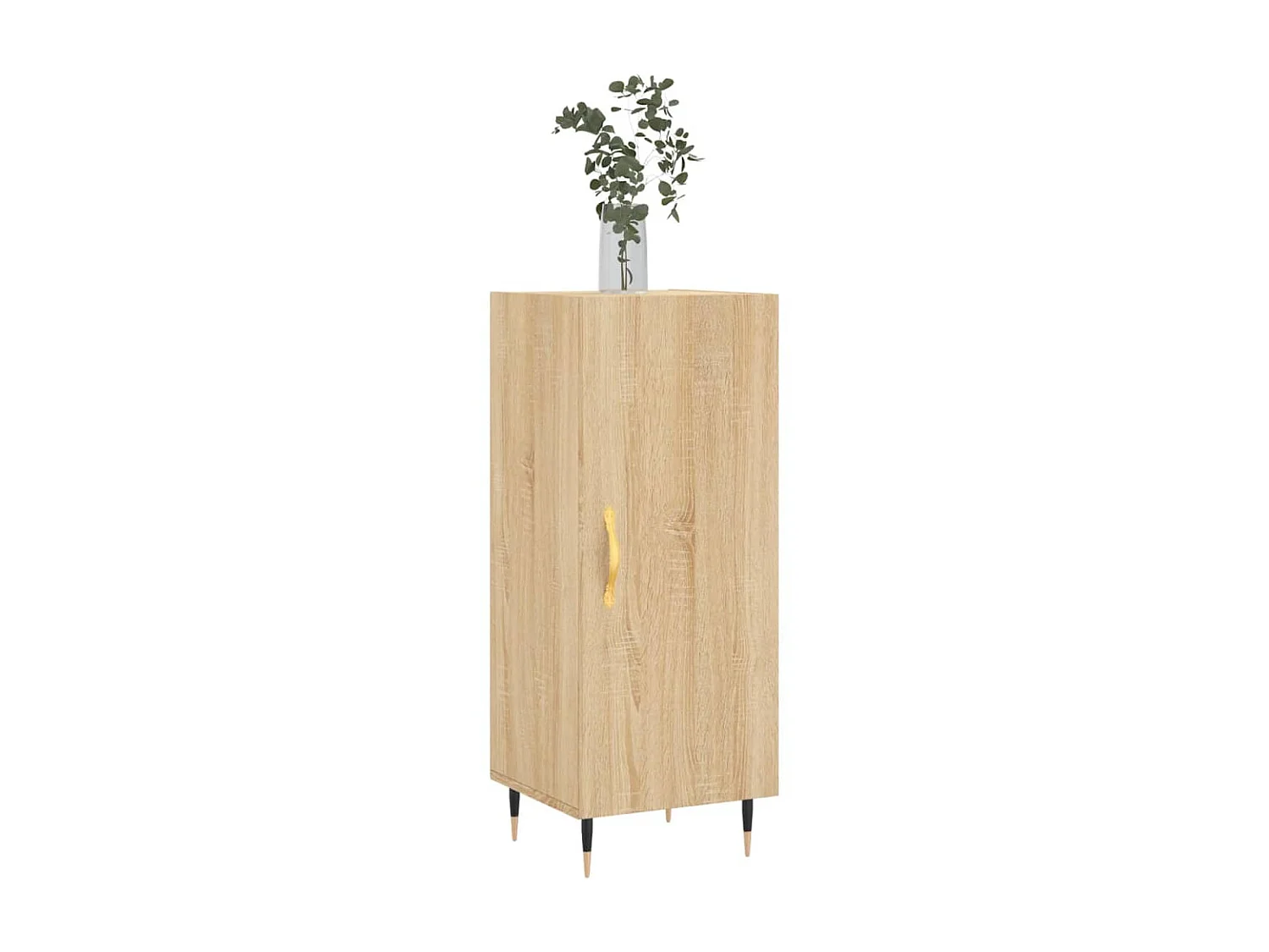 Sideboard Anrichte Sonoma-Eiche 34,5x34x90 cm Holzwerkstoff -RM66818