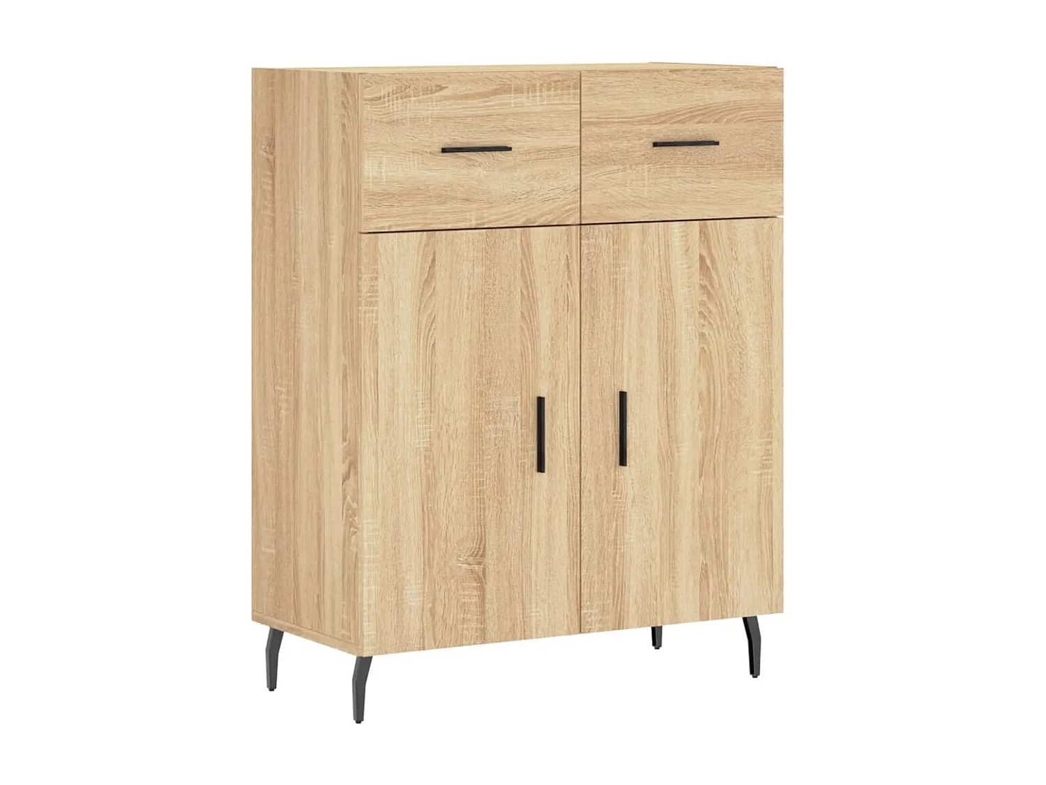 Sideboard Anrichte Sonoma-Eiche 69,5x34x90 cm Holzwerkstoff -RM15262