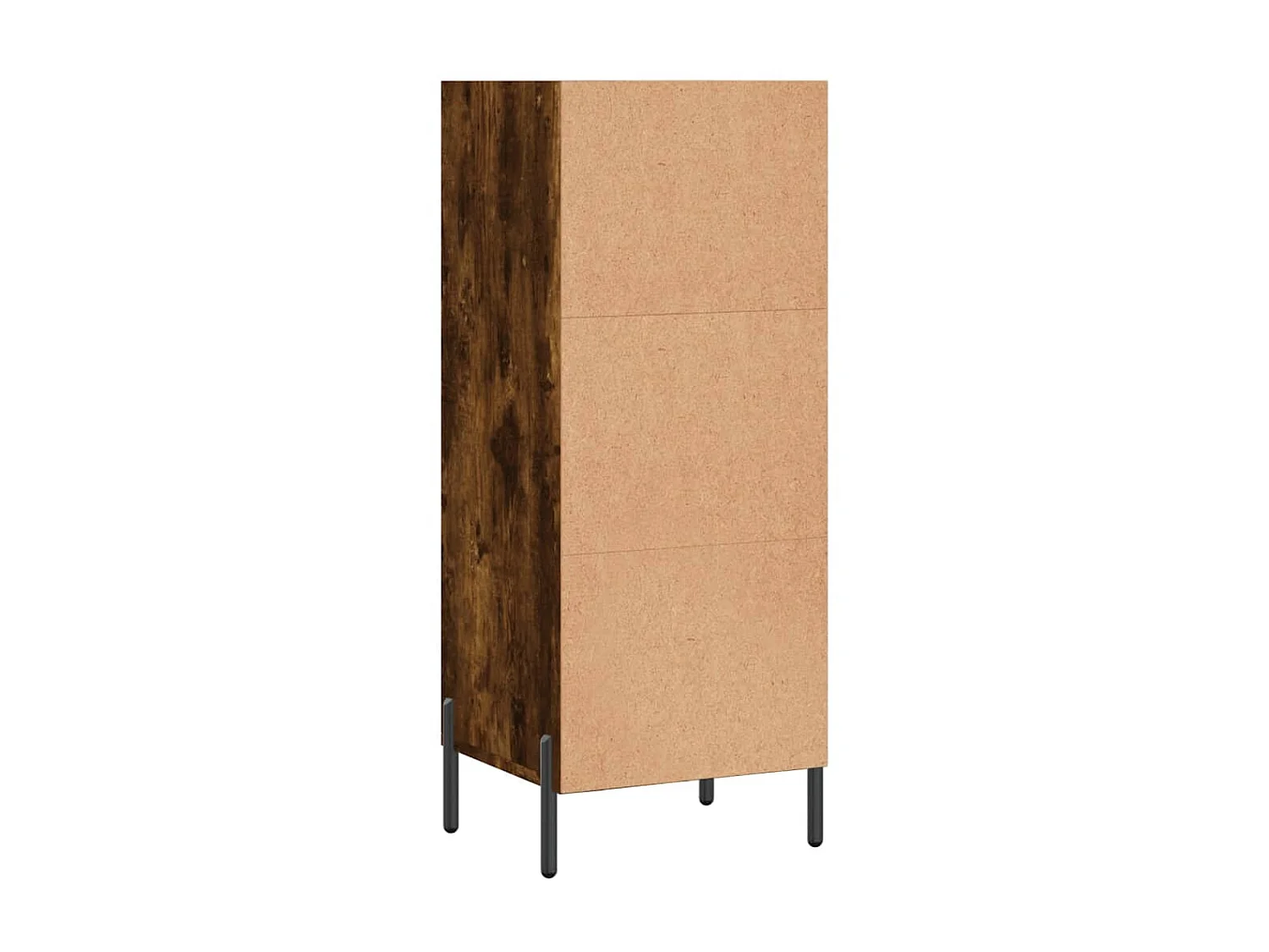 Sideboard Anrichte Räuchereiche 34,5x32,5x90 cm Holzwerkstoff -RM87267