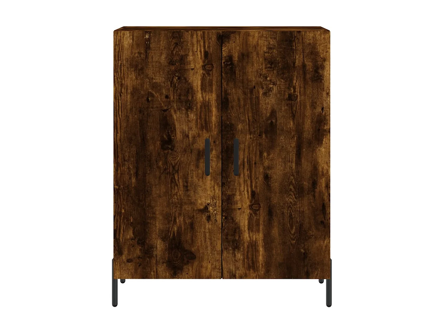 Sideboard Anrichte Räuchereiche 69,5x34x90 cm Holzwerkstoff -RM21872