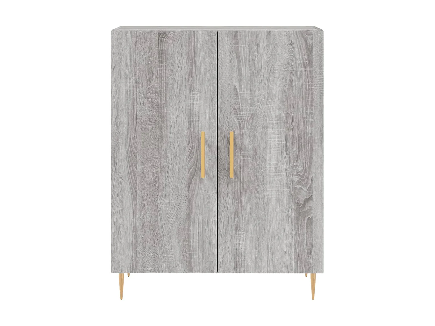 Sideboard Grau Sonoma - Lowboard 69,5x34x90 cm Holzwerkstoff -RM72590