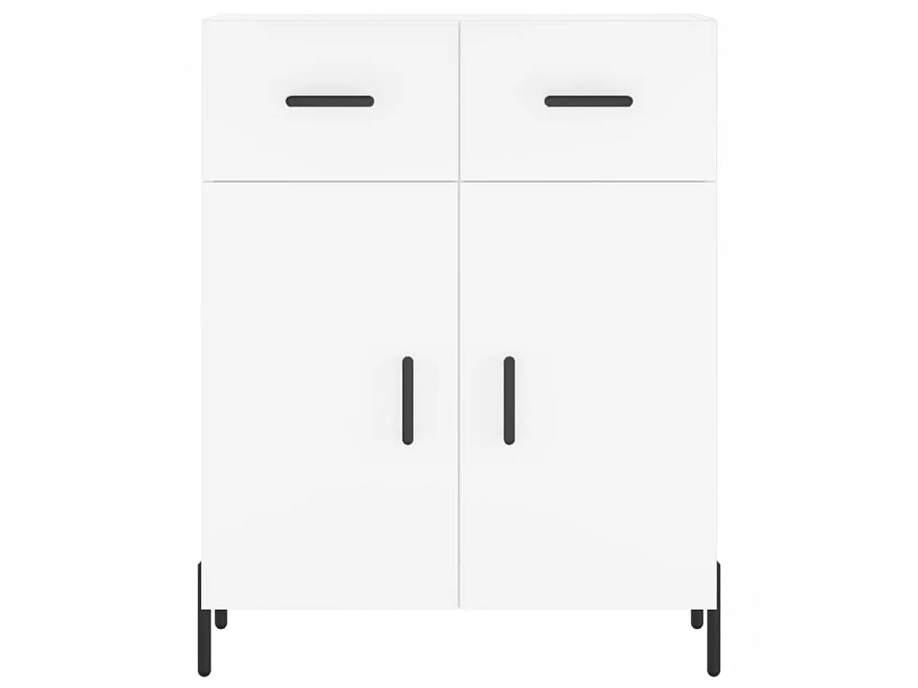 Sideboard Weiß Anrichte 69,5x34x90 cm Holzwerkstoff -RM35256