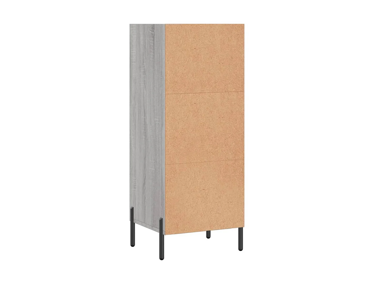 Sideboard Grau Sonoma - Lowboard 34,5x32,5x90 cm Holzwerkstoff -RM74033