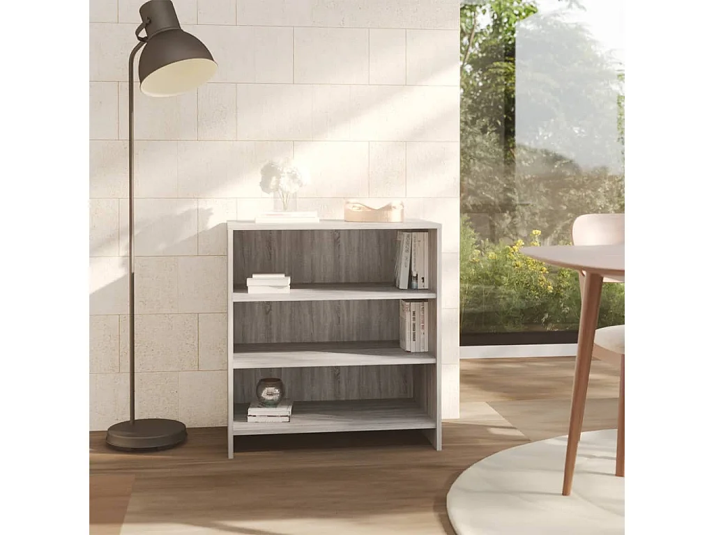 Sideboard Lowboard - Grau Sonoma 70x40,5x75 cm Holzwerkstoff -RM35796