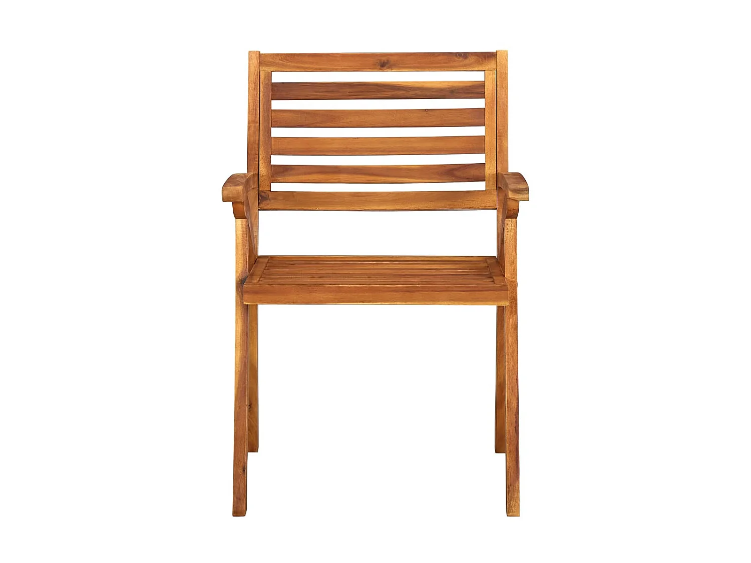 Sillas de jardín 3 unidades madera maciza de acacia ES66294