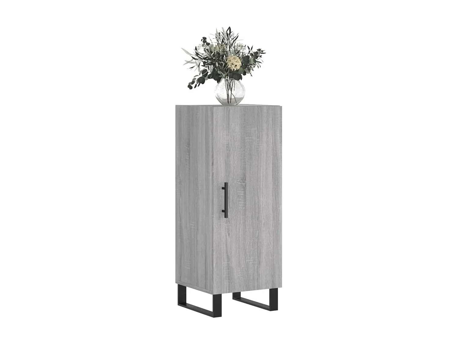 Sideboard Grau Sonoma - Lowboard 34,5x34x90 cm Holzwerkstoff -RM94024