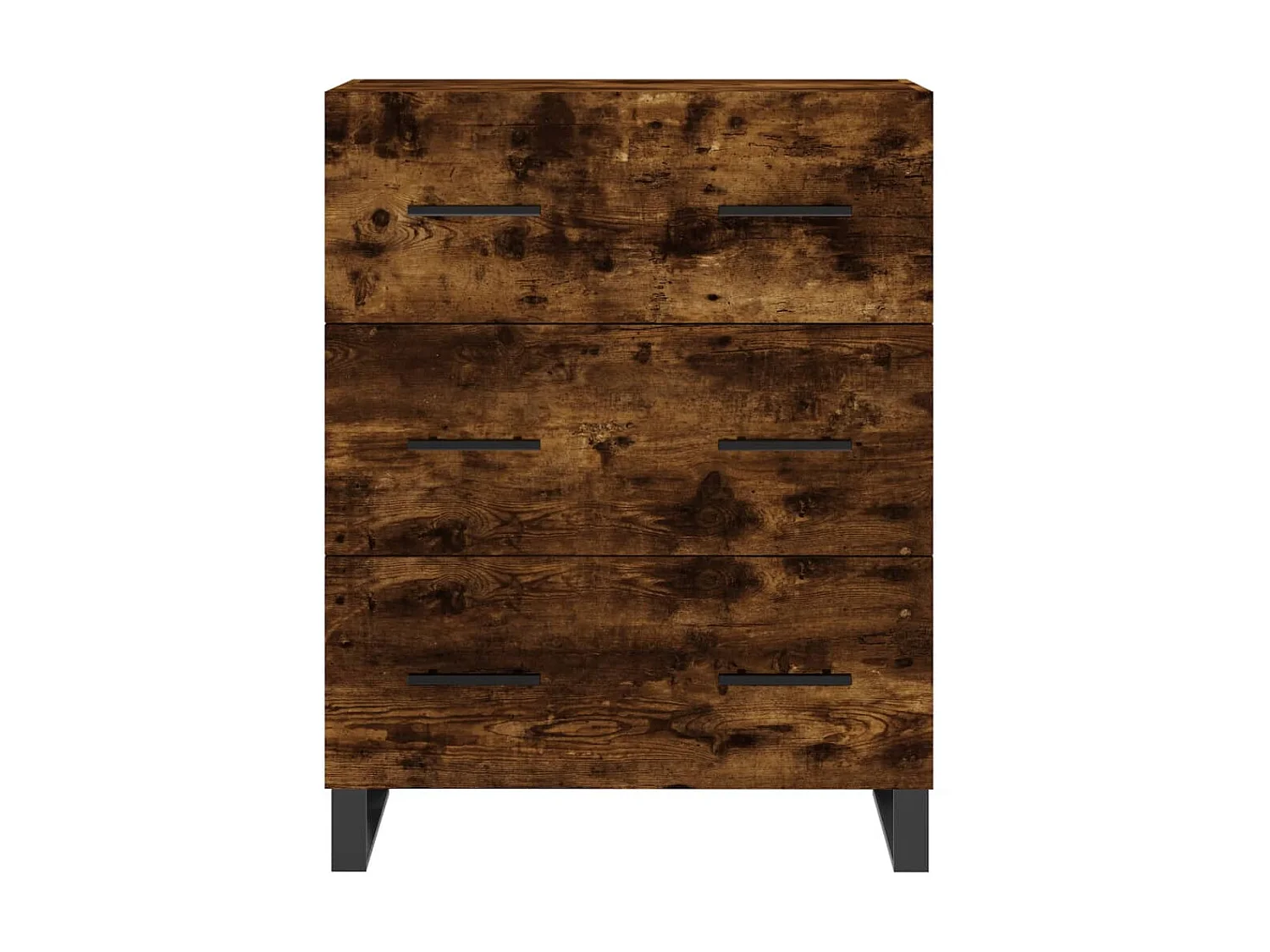 Sideboard Anrichte Räuchereiche 69,5x34x90 cm Holzwerkstoff -RM85859