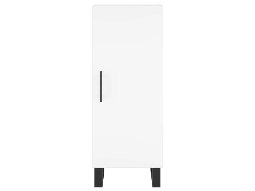 Sideboard Weiß Anrichte 34,5x34x90 cm Holzwerkstoff -RM62741