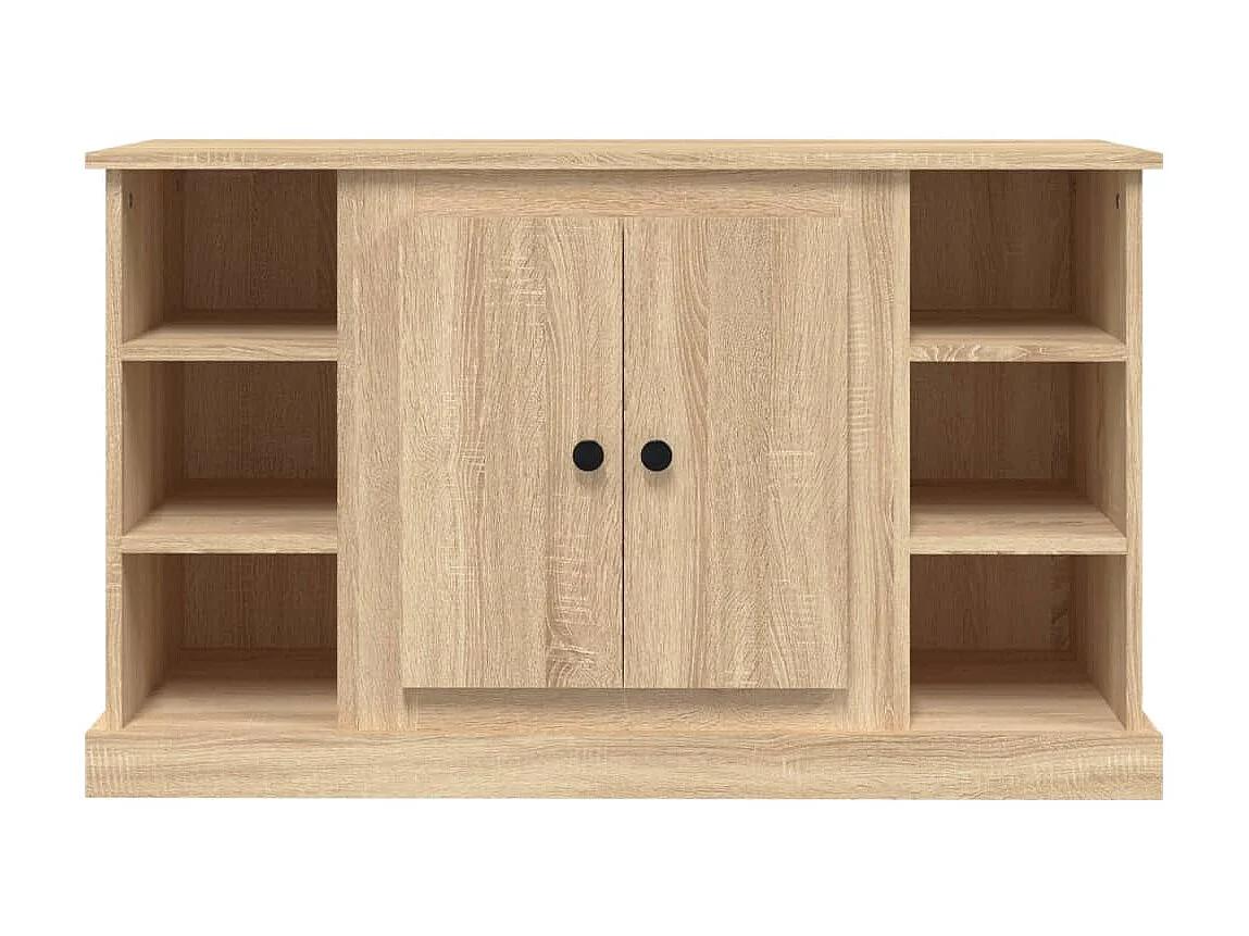 Sideboard Anrichte Sonoma-Eiche 100x35,5x60 cm Holzwerkstoff -RM90552