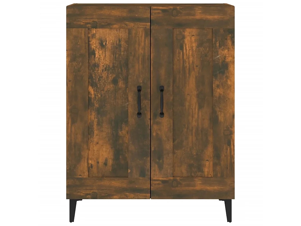 Sideboard Anrichte Räuchereiche 69,5x34x90 cm Holzwerkstoff -RM87962