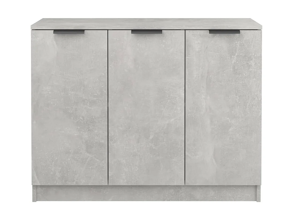 Sideboard Lowboard - Betongrau 90,5x30x70 cm Holzwerkstoff -RM39677