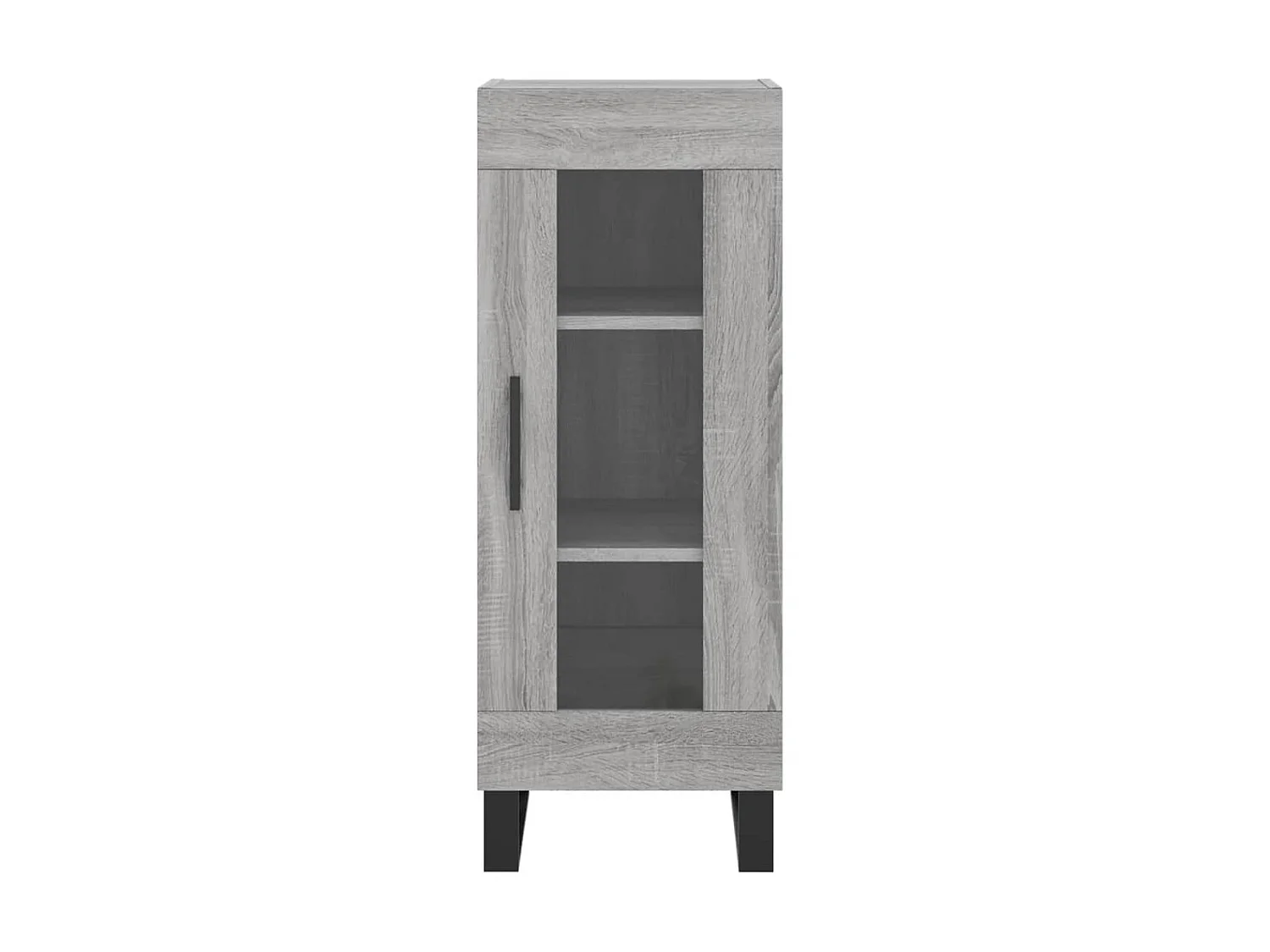 Sideboard Grau Sonoma - Lowboard 34,5x34x90 cm Holzwerkstoff -RM90588