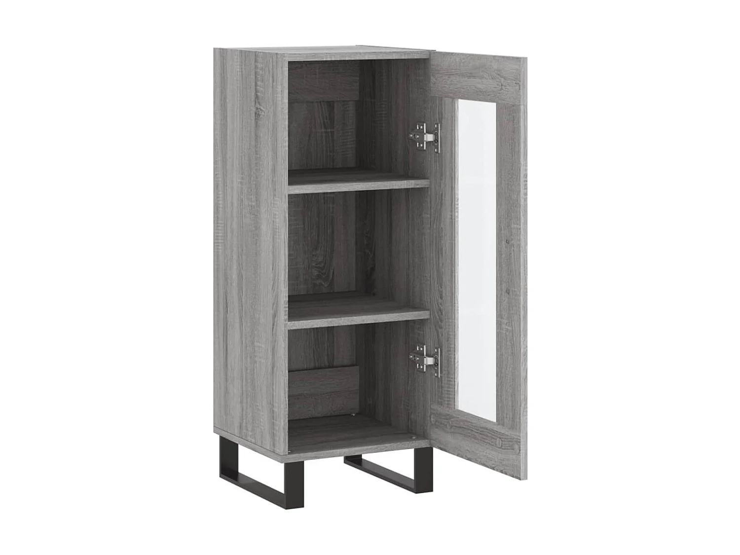 Sideboard Grau Sonoma - Lowboard 34,5x34x90 cm Holzwerkstoff -RM90588